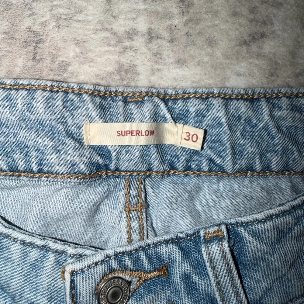 Classic Levis Super-Low wide-leg Jeans 30 - Picture 5 of 10